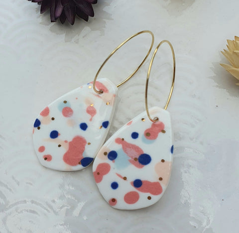 S A L E Party mix teardrops with gold dots